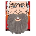 Grey Men's Beard - Carnival Store GmbH