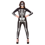 Ολόσωμη φόρμα Unisex Skeleton για ενήλικες - carnivalstore.de