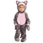 Kleinkinder Little Stripe Kitten Kostüm (L) - carnivalstore.de