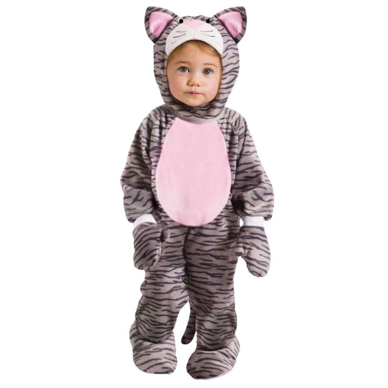 Toddler Little Stripe Kitten Costume (L) - carnivalstore.de