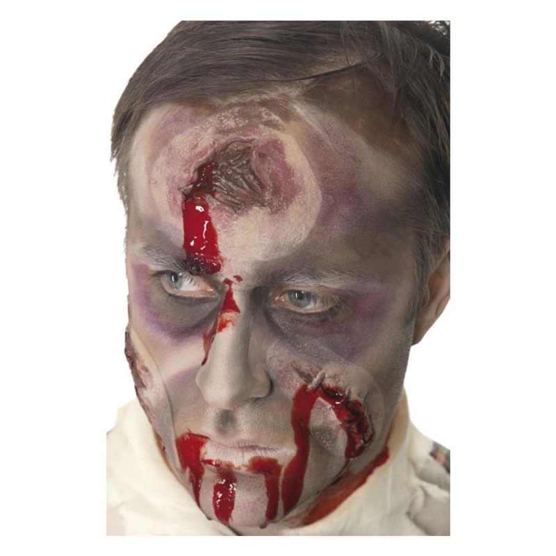 Kopfschuss Verletzung Make-Up | A Hole In The Head Scar, Bullet Wound - carnivalstore.de