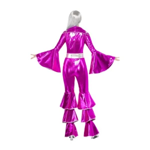 1970er Jahre Tanzender Traumkostum | Disfraz de sueño de baile de los años 1970 rosa - carnivalstore.de