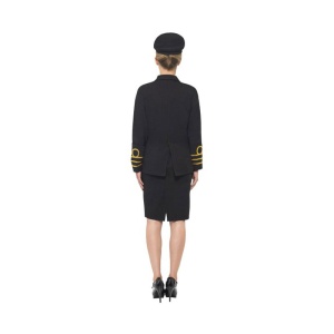 Navy Officer Costume Female - carnivalstore.de
