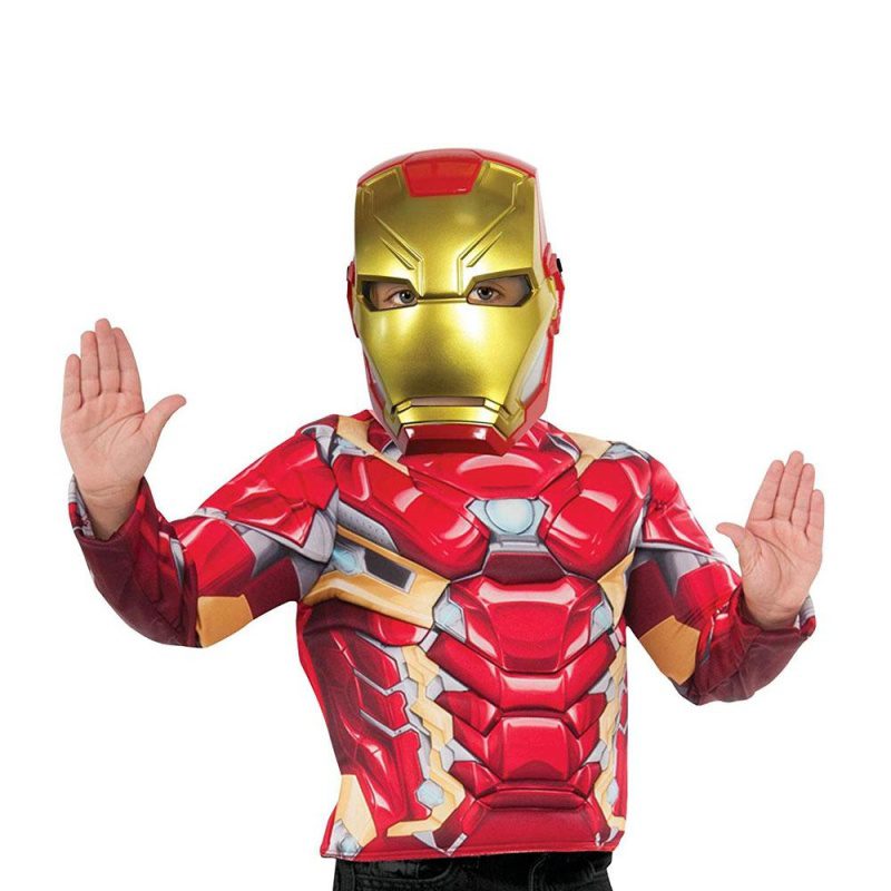 Iron Man metalen masker - carnavalstore.de