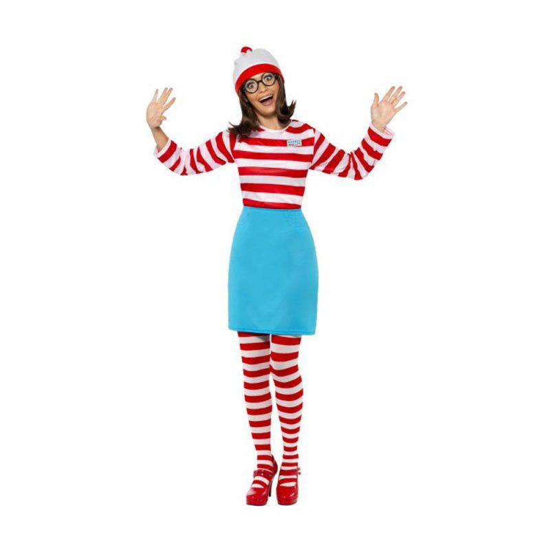 Damen Wo ist Wenda-Kostüm | Where's Wally Wenda Costume - carnivalstore.de