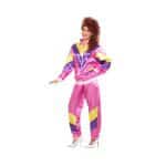 Damen 80er Jogginganzug Kostüm | 80'er Height Of Fashion Shell Suit Kostume - carnivalstore.de