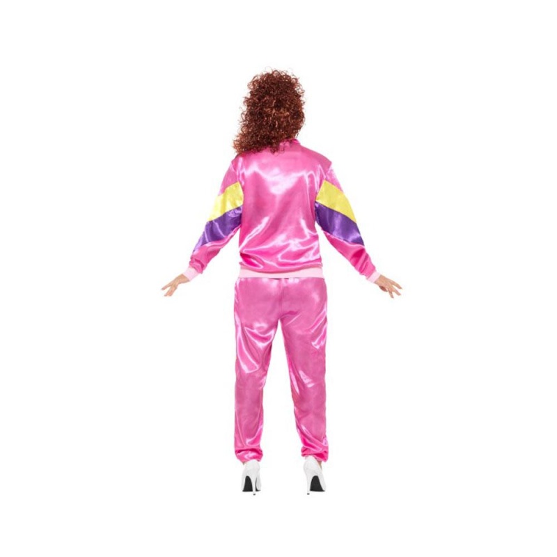 Damen 80er Jogginganzug Kostüm | 80s Height Of Fashion Shell Suit Kostüm - carnivalstore.de