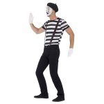 Herren Pantomime Kostüm | Costum Gentleman Mim Artist - carnivalstore.de