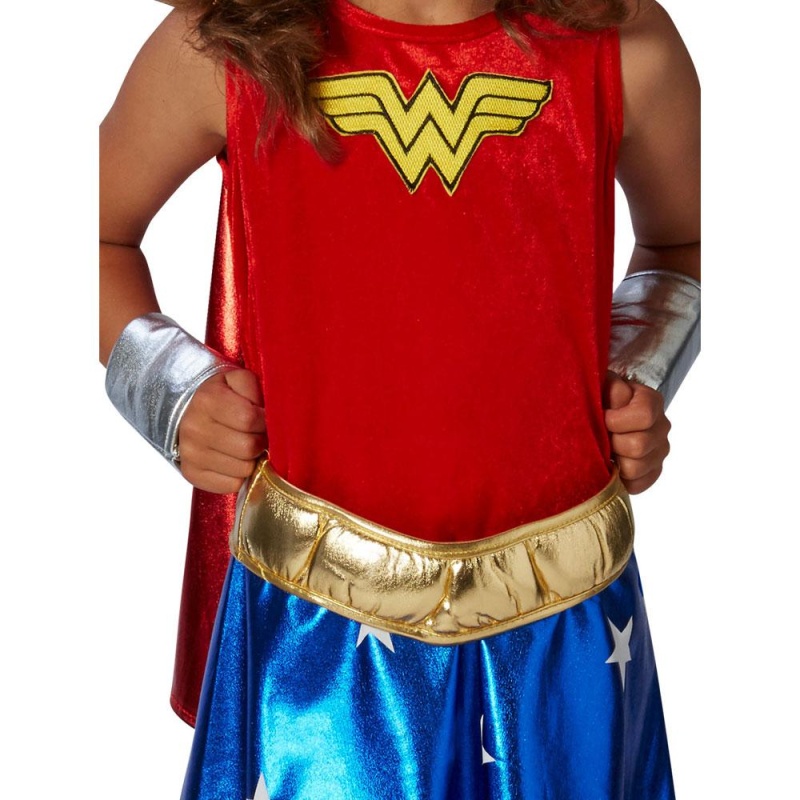 Deluxe Wonder Woman – Kinder-Kostüm | Deluxe Wonder Woman kostüüm – carnivalstore.de