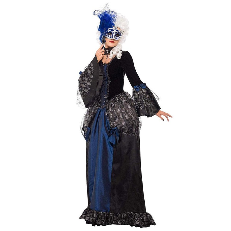 Damen Barocke Schönheit Maskerade Kostüm | Disfraz de mascarada de belleza barroca - carnivalstore.de