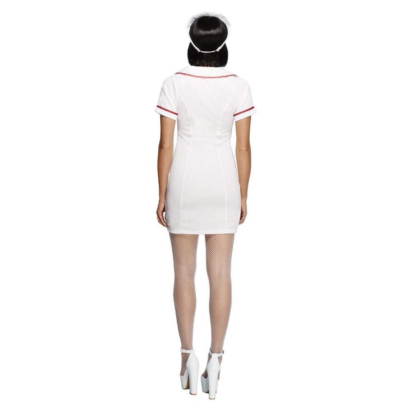 Damen Schwester Kostüm | No Nonsense Nurse Costume With Dress - carnivalstore.de