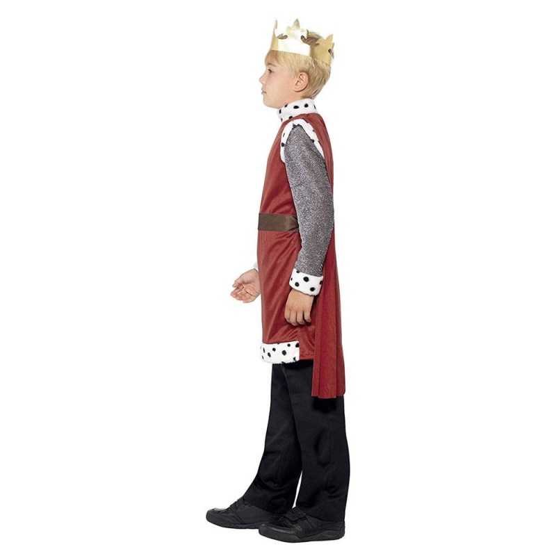 Kinder King Arthur Kostüm | König Artus Mittelalter Kostüm Kinder - carnivalstore.de