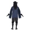 Musketier-Kostüm mit Zylinder-Navy-Handschuhen Überstiefel | Musketeer Male Costume - carnivalstore.de