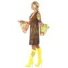 Damen 60er Groovy Lady Kostüm | 1960s Groovy Lady Brown - carnivalstore.de