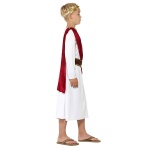 Kinder Römischer Junge Kostüm | Roman Costume White With Robe Belt - carnivalstore.de