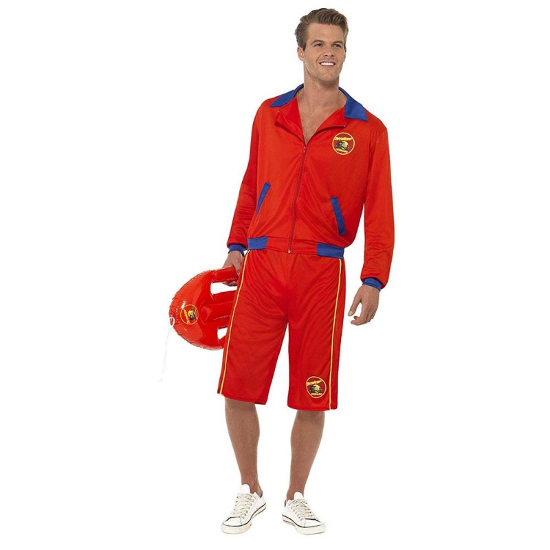 Herren Baywatch Strand Rettungsschwimmer Kostüm | Costum de salvamar pentru bărbați Baywatch Beach - carnivalstore.de
