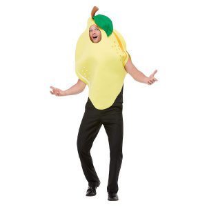 Lemon Costume Yellow With Hooded Tabard