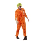 Zumbi Detento no corredor da morte, laranja, com macacão - Carnivalstore.de