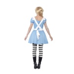 Zombie Malice Costume, Dress with Latex Chest, Apron and Headband - carnivalstore.de