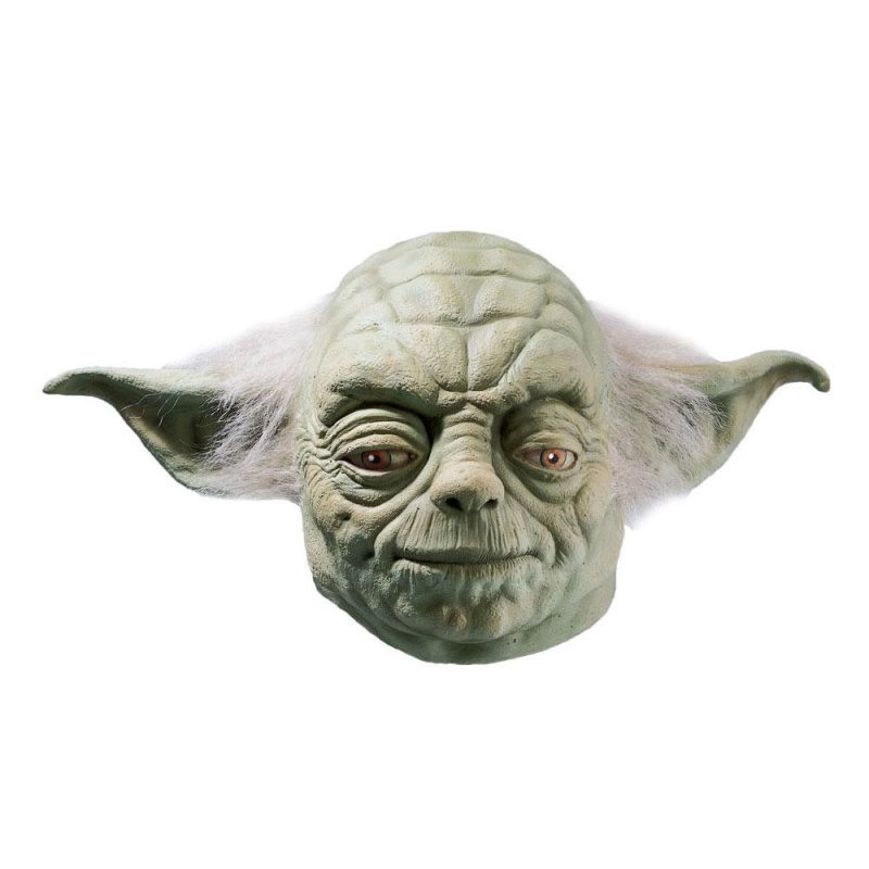 Mască completă Yoda - carnivalstore.de