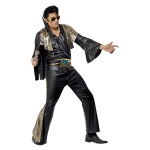 Herren Elvis Kostüm, Hemd, Hose, Cape & Gürtel | Pánský Elvis kostým, košile, kalhoty, pláštěnka a pásek - carnivalstore.de