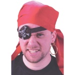 Parche en el ojo y arete de piratas - carnivalstore.de
