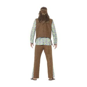 Herren 60er Jahre Hippie Kostüm | Jaren 60 Hippie Kostuum Veelkleurig - carnavalstore.de