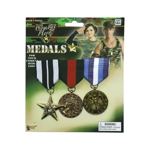 Pack de médailles de héros de combat 3 - carnivalstore.de