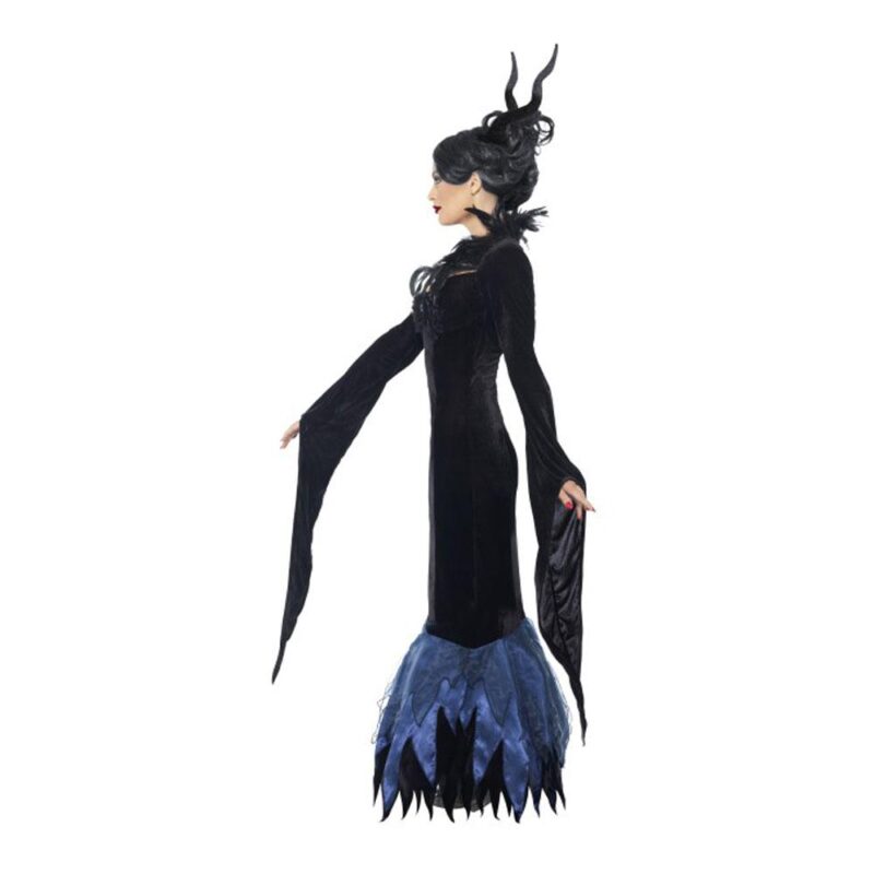 Lady Raven Kostümes mit Dress und Befestigt Federn | Στολή Lady Raven, Deluxe - carnivalstore.de