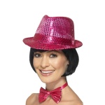 Sequin Trilby Hat - carnivalstore.de
