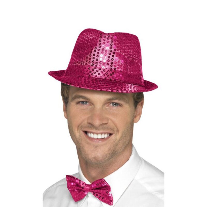 Chapéu Trilby de lantejoulas - carnavalstore.de