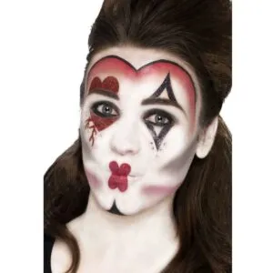 Komplet šminke Queen Of Hearts, s bojama za lice - carnivalstore.de
