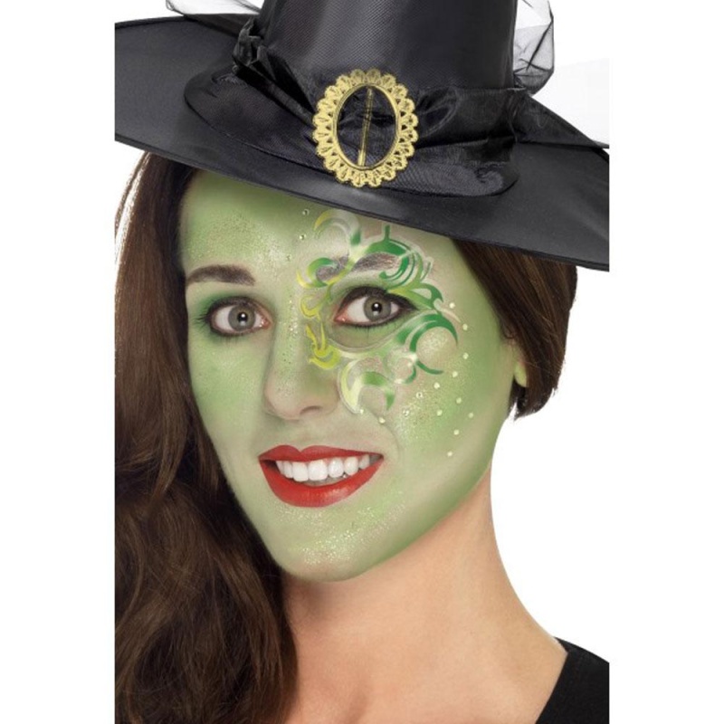 Pretty Witch Make Up Kit, pitture per il viso, tatuaggi, gemme - carnivalstore.de
