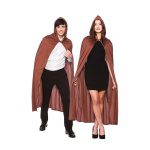 Cape met capuchon voor volwassenen 132cm - carnavalstore.de