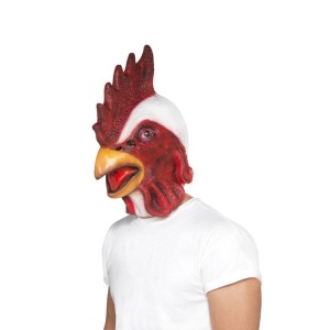 Unisex Hähnchen Gesichtsmaske | Chicken Mask - carnivalstore.de