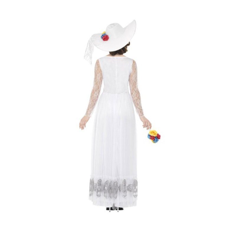 Day of the Dead Skeleton Bride Costume - carnivalstore.de