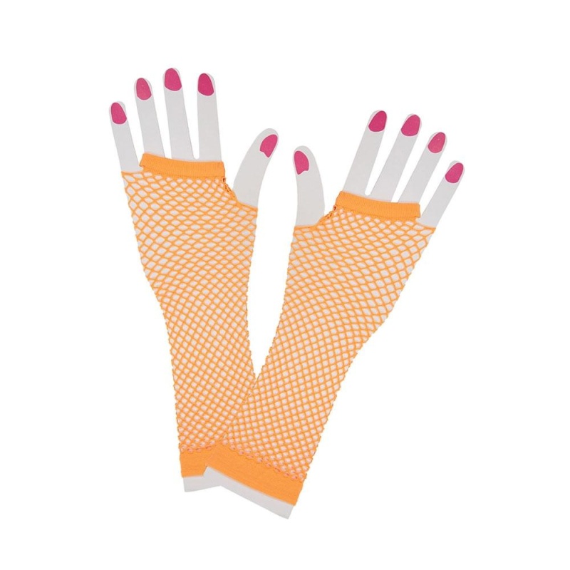 Mrežaste rukavice iz 80-ih - duge - Carnival Store GmbH