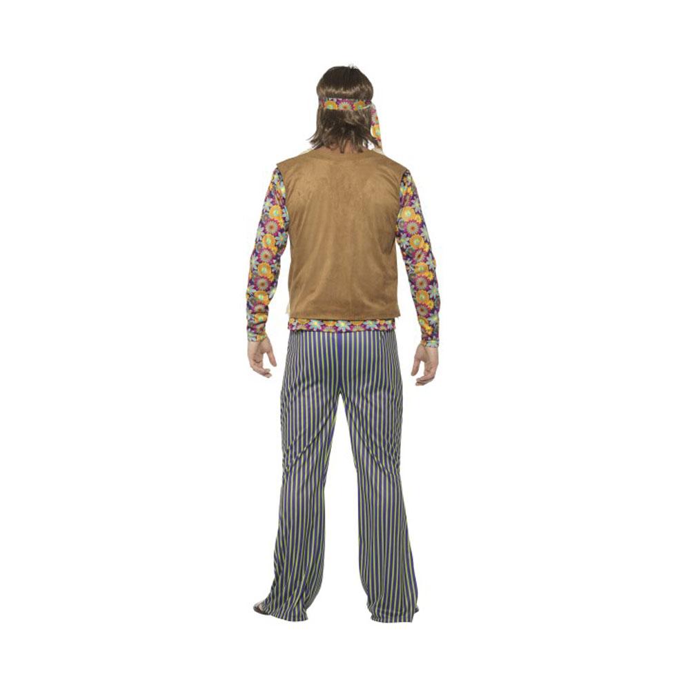 60's Singer Costume, Male, with Top, Waistcoat - carnivalstore.de