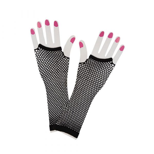 80's Net Gloves - Long - Carnival Store GmbH