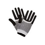 80er Punk Handschuesch Mesh gemaach kuerz Neon Punk - Karneval Store GmbH