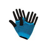 80's Punk Gloves Mesh Net Short Neon Punk - Carnival Store GmbH