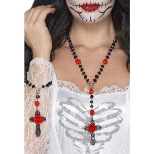 Day of the Dead Rosary Bead Set - carnivalstore.de