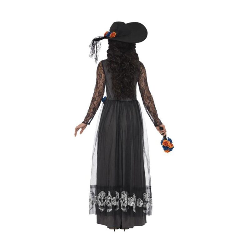 Damen Tag der Toten Braut Kostüm | Day of the Dead Skeleton Bride Costume - carnivalstore.de