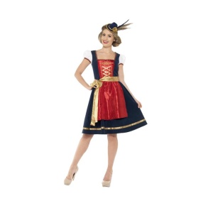 Traditional Deluxe Claudia Bavarian Costume - carnivalstore.de