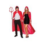 Cape met capuchon voor volwassenen 132cm - carnavalstore.de