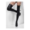 Wet Look Hold-Ups, Black - carnivalstore.de