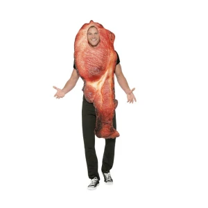 Unisex Bacon Kostüm mit Wappenrock | Costum de bacon - carnivalstore.de