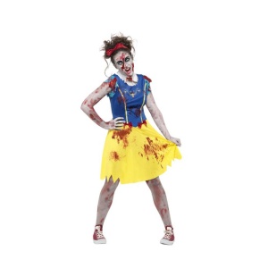 Costume da zombi Miss Snow - Carnivalstore.de