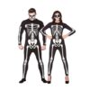 Adult Unisex Skeleton Jumpsuit - carnivalstore.de