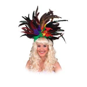 Carnival Headdress Monivärinen - carnivalstore.de